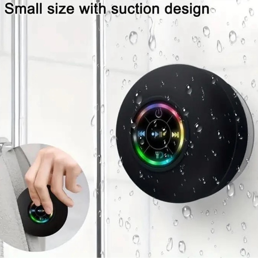 NIB - Waterproof Wireless Bluetooth Shower Speaker - Picture 4 of 7